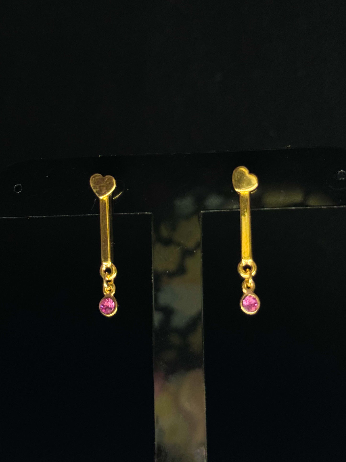 Aretes convertibles de corazón