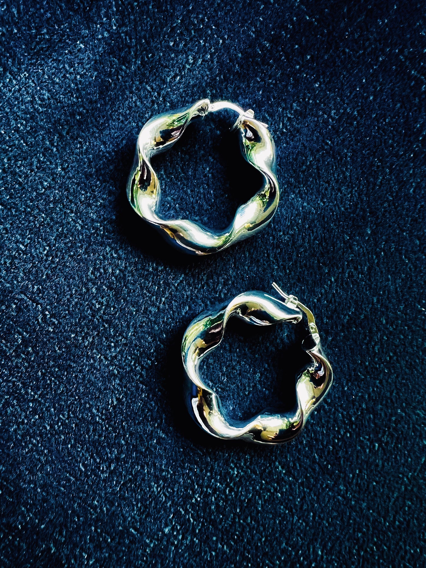 Arracadas torzal de plata