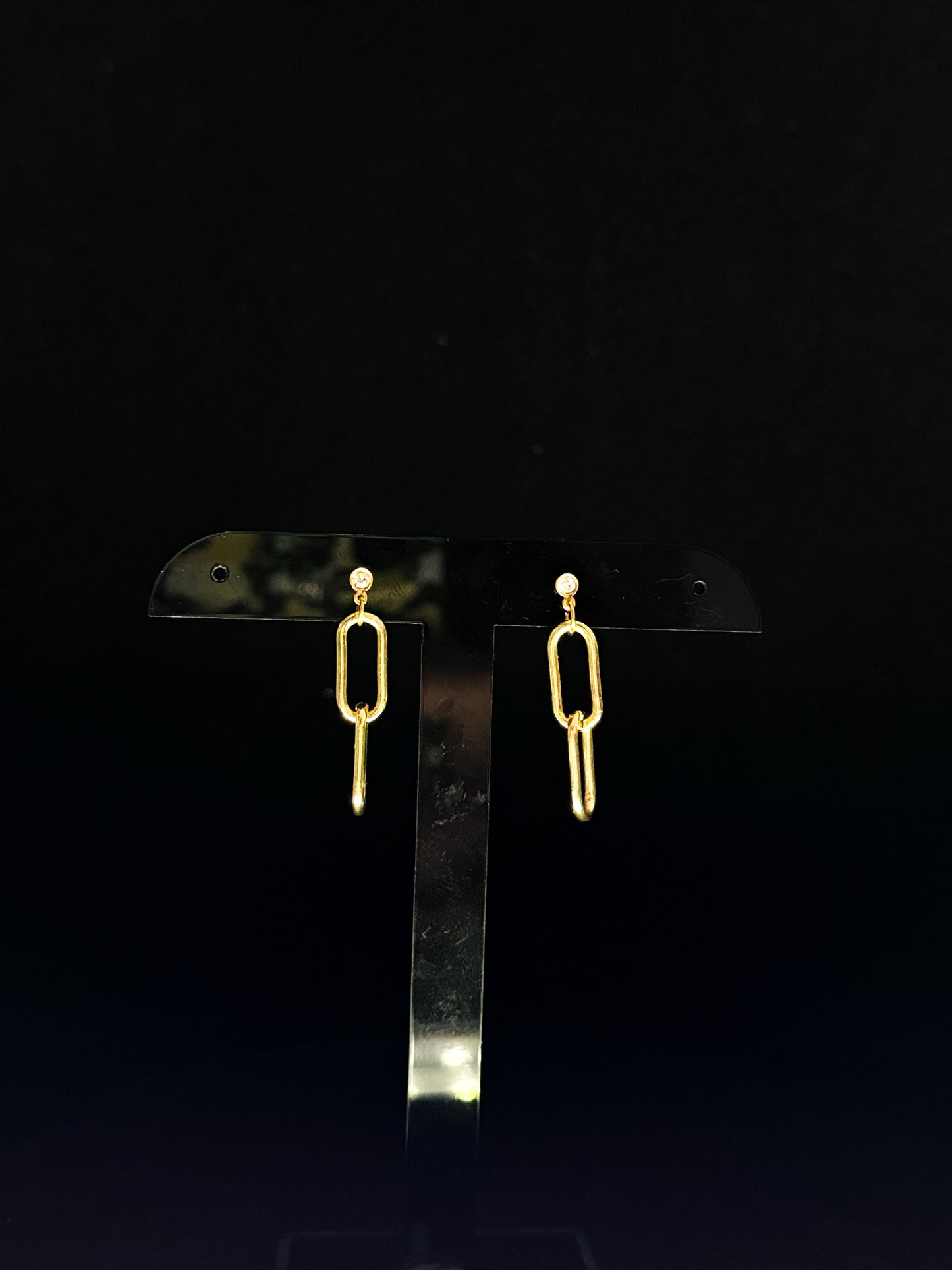 Aretes de eslabón