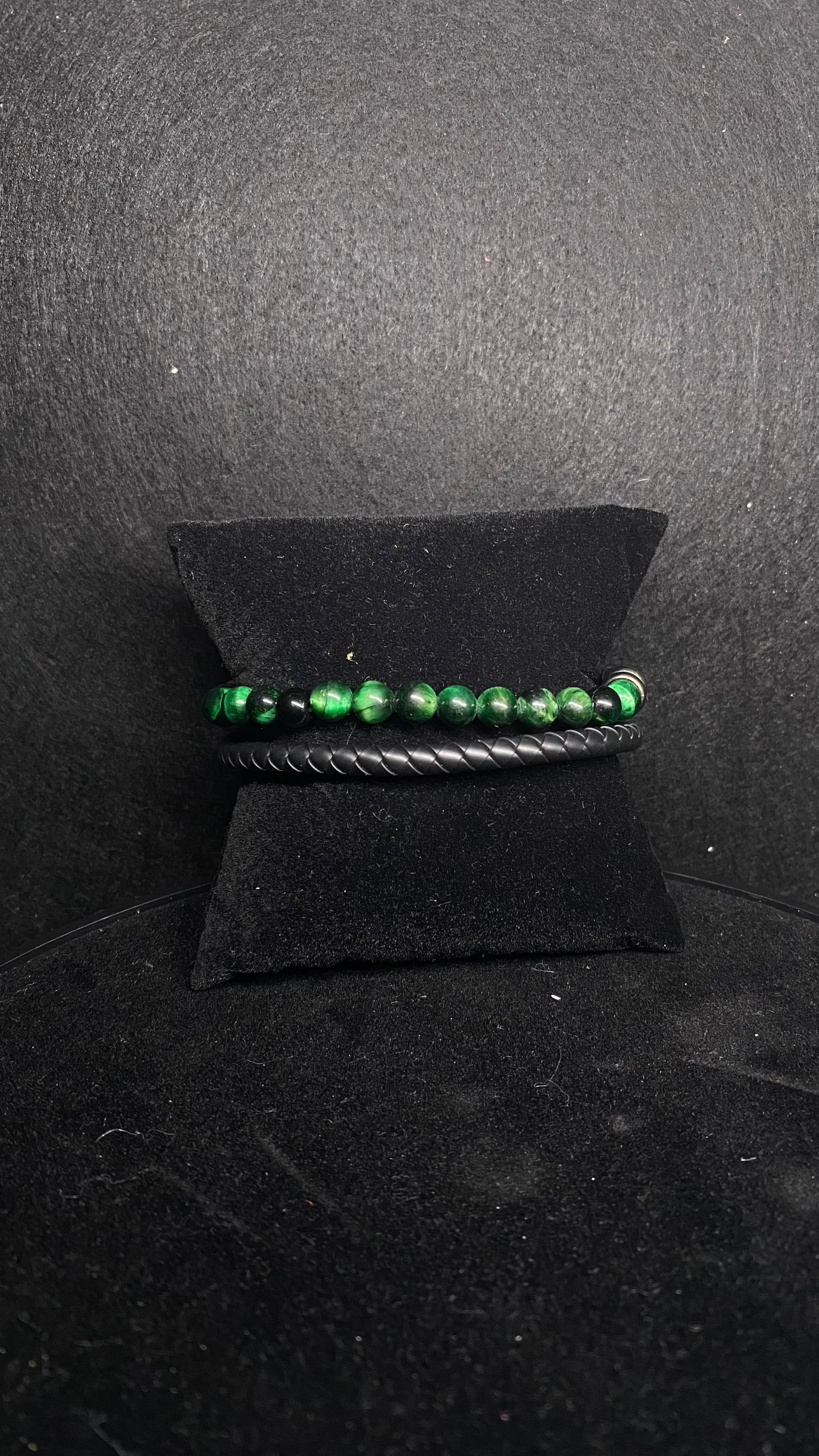 Pulsera doble para caballero