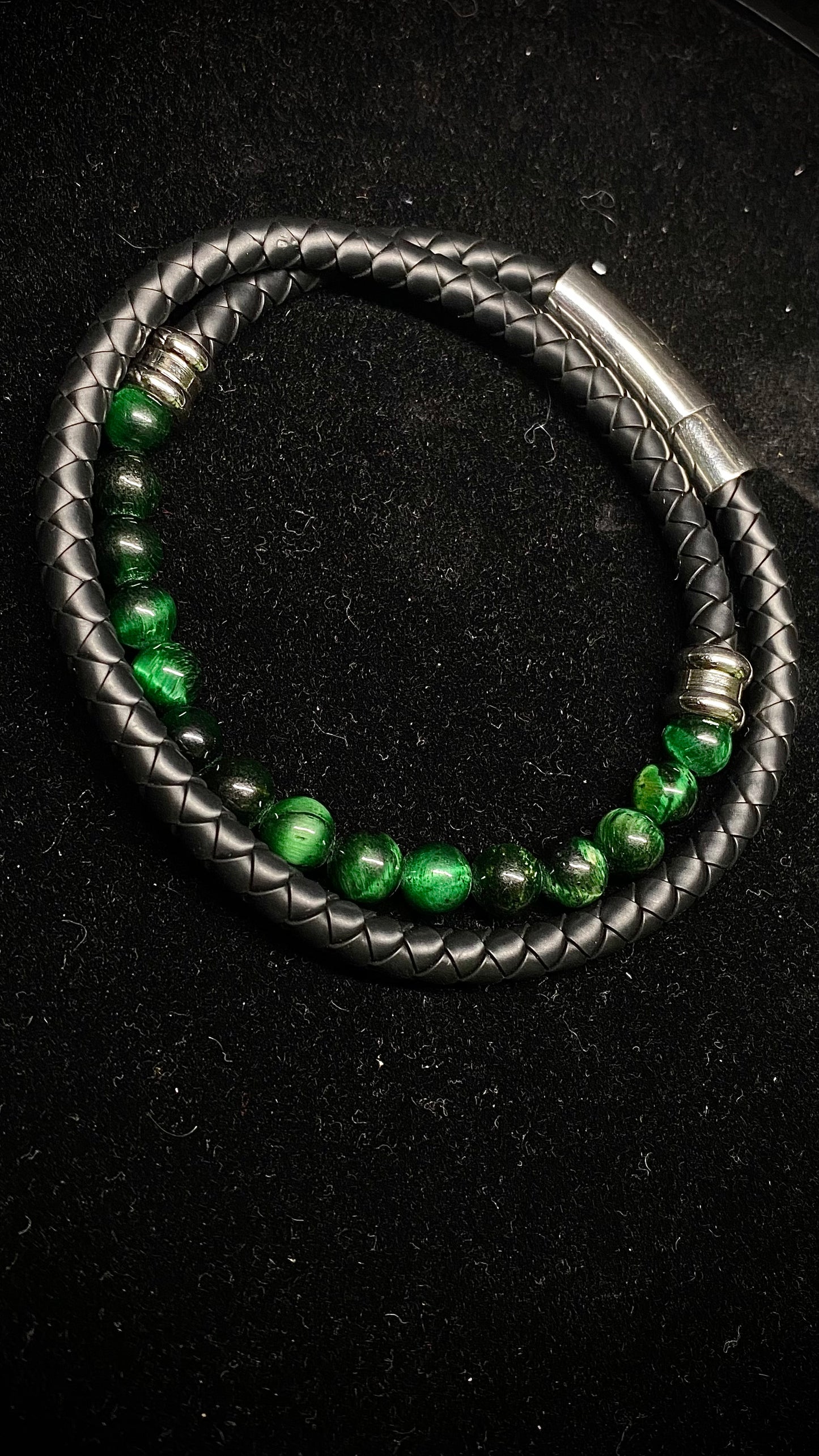Pulsera doble para caballero