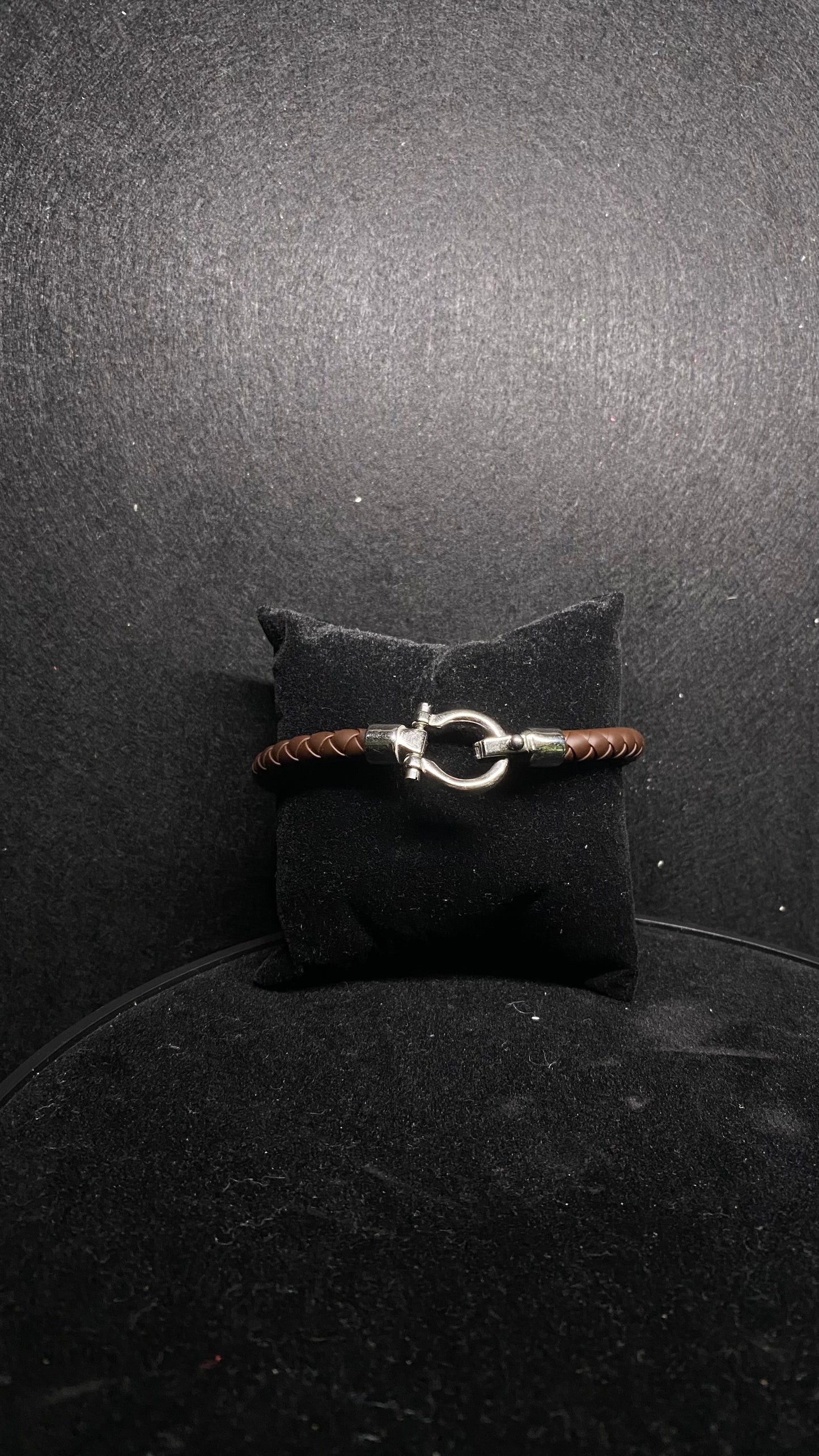 Pulsera omega redonda