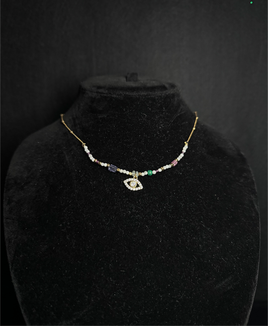 Collar ojo  turco