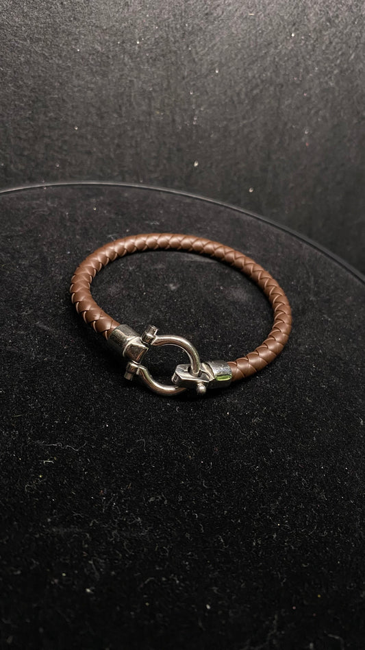 Pulsera omega redonda